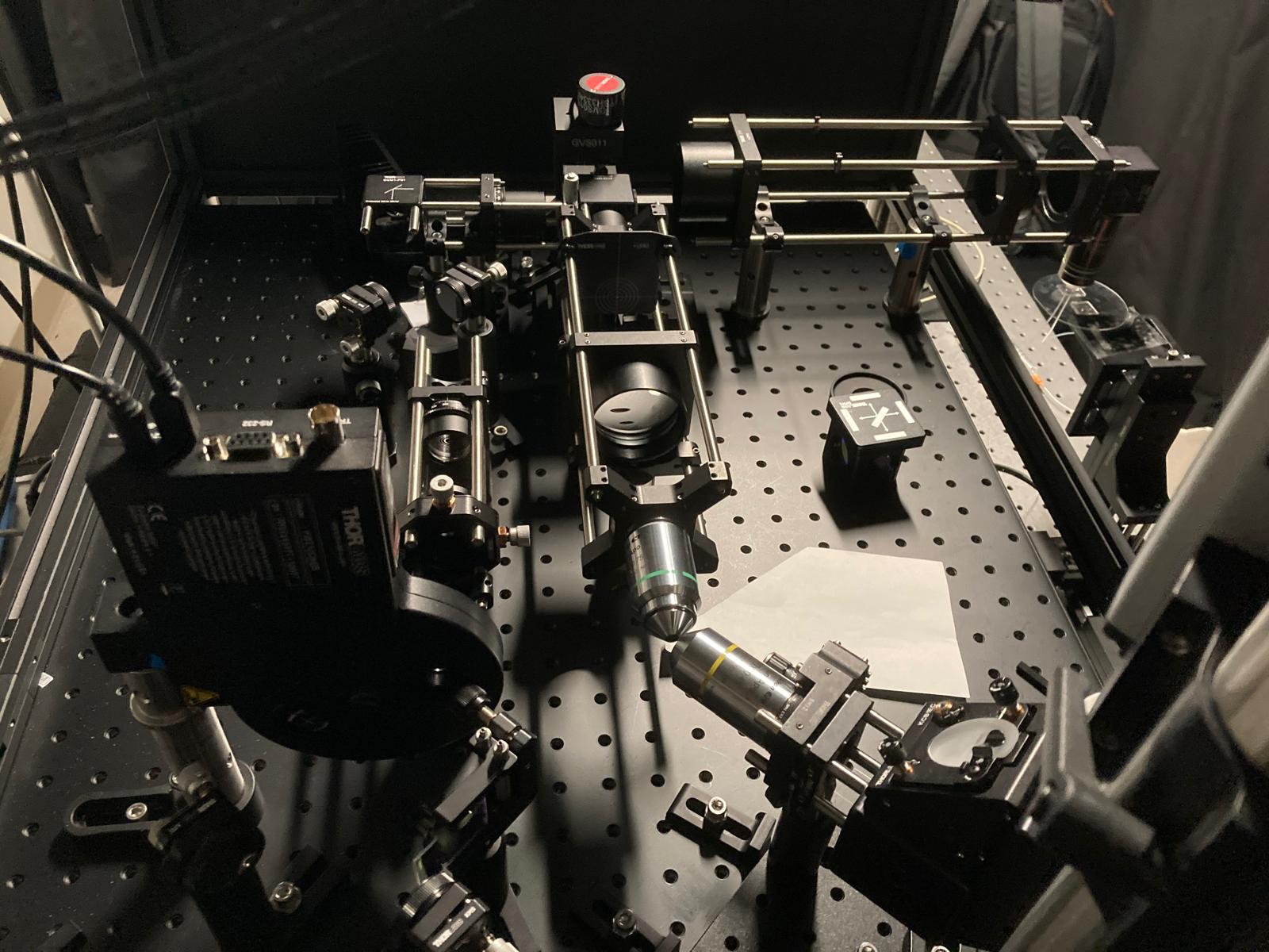 Custom Light sheet microscope